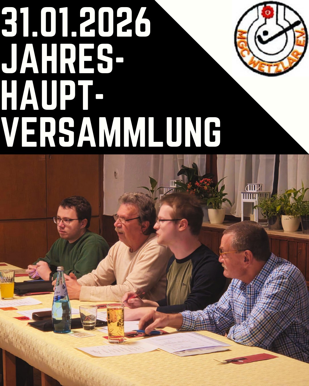 Jahreshauptversammlung 2026